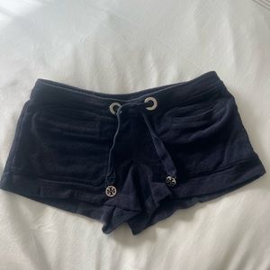 Tory Burch Vintage 2008 Navy Terry Shorts XS